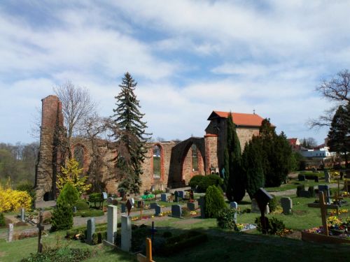 Blick auf den Friedhof St. Nicolai